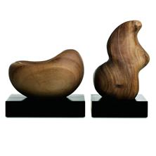 Sculpture ’organique’ en bois d’acacia